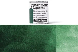 Aquarelmedium godet 553 Permanentgroen Akademie Schmincke