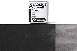 Aquarel medium godet 782Zwart Akademie Schmincke