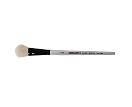 Pincel Oval Cabra Branca Graduate nº3/4"