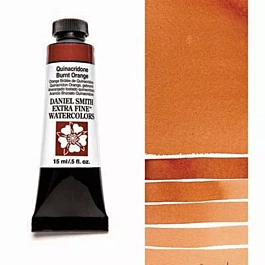 Daniel Smith Watercolour Extra Fine Quinacridone Burnt Orange tube S2 15ml