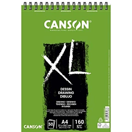 Canson XL spiral Zeichenblock Softcover Feinkorn A4 160g/m²