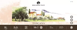 Gruboziarnisty blok akwarelowy Toscana Magnani 20x50cm 300gr/m2