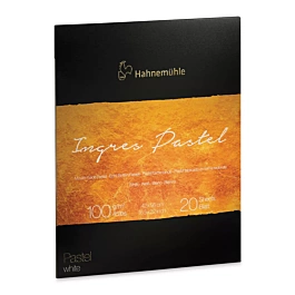 Bloc blanco Ingres Pastel Hahnemühle 42x56cm 100g/m²