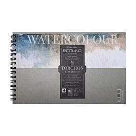 Torchon aquarel spiraalblok 13,5x21cm 300gr/m²