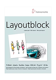 Hahnemühle Bloc A4 design uni 75gr/m2