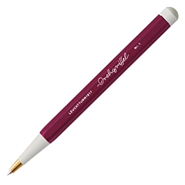 Bolígrafo rojo puerto Drehgriffel Leuchtturm1917 0.5mm