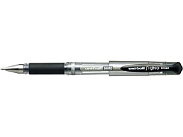 Penna gel nera Signo Broad Uni-Ball 0,7 mm
