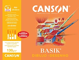 Cason Basik Mini Set 10 Vellen Glad Tekenpapier A4+ - 130g/m²