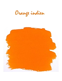 J. Herbin Metallbox 6 Tintenpatronen Indische Orange 38mm