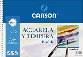 Basik Bloc 370g/m²  Spiral  23x32,5 A-4+ 