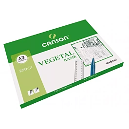 Minipack Basik Transparentpapier, 90–95 g/m², 29,7 x 42 A-3, 250 Blatt