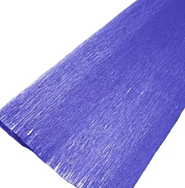 Metallic Crêpepapier 90 gr/rol Blauw