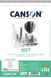 JA 1557 Spiral Canson tekenblok 180 g / m² 21x29,7 cm.