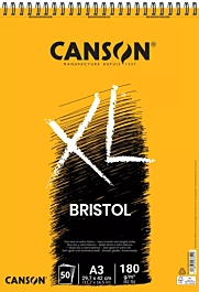 Canson XL Bristol Tekenblok met ringen A3 180g/m2