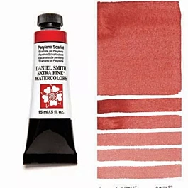 Daniel Smith Watercolour Extra Fine Perylene Scarlet tube S3 15ml