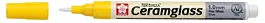 Sakura Ceramglass-Marker, geel, 1 mm