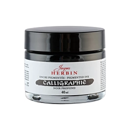 J.Herbin Calligraphie Pigmentierte Tiefschwarz 40ml