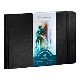 Carnet aquarelle grain fin Paysage Hahnemühle A5 250gr/m2