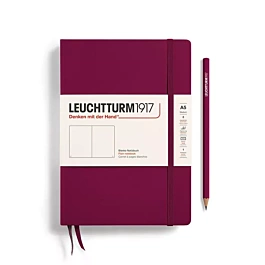 Cuaderno Medium rojo puerto liso Leuchtturm1917 A5