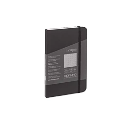 Cuaderno Negro Punteado EcoQua Stitch Fabriano 9x14cm 90gr/m²