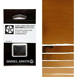 Daniel Smith Extra-Fine Watercolour, Burnt Umber, half godet