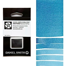 Daniel Smith Extra-Fine Cerulean Blue Chromium Watercolour, half godet