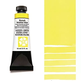 Daniel Smith Extra-Fine Bismuth Vanadate Yellow Watercolour, S.2 tube, 15ml