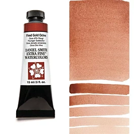 Daniel Smith Extra-Fine Watercolour, Fired Gold Ochre, S.2 tube, 15ml