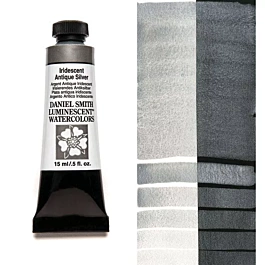 Acquerello Extrafine Iridescente Argento Antico tubo Daniel Smith 15ml