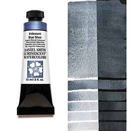 Acquerello Extrafine Iridescente Blu-Argento Daniel Smith tubo 15ml