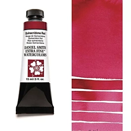 Daniel Smith Watercolour Extra Fine Quinacridone Red tube S2 15ml