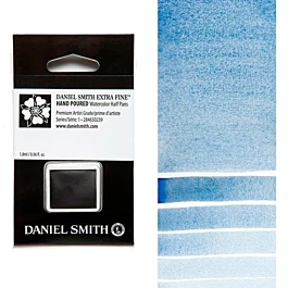 Daniel Smith Extra-Fine Watercolour, Cerulean Blue, half godet
