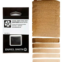 Daniel Smith Extra-Fine Goethite Brown Ochre Watercolour, half godet