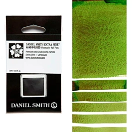 Daniel Smith Genuine Green Apatite Extra-Fine Watercolour, half godet