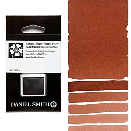 Daniel Smith Extra-Fine Transparent Red Oxide Watercolour, half godet