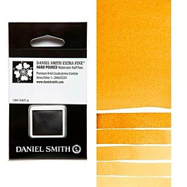 Daniel Smith Extra-Fine Watercolour, Yellow Ochre, half godet