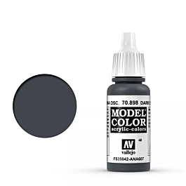 Modeling paint 898 dark navy blue Model Color Vallejo 17ml