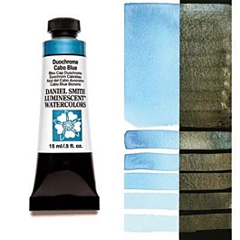 Acquerello Extrafine Duochrome Cabo Blue Daniel Smith tubo 15ml