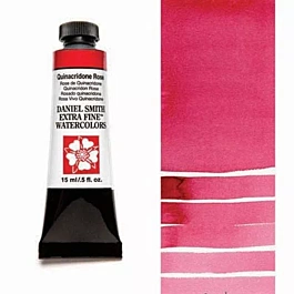 Daniel Smith Watercolour Extra Fine Quinacridone Rose tube S2 15ml