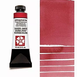 Daniel Smith S.2 Anthraquinone Red Extra-Fine Watercolour, Tube, 15ml