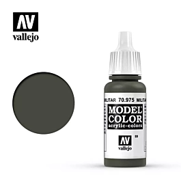 Modeling paint 975 green military green Model Color Vallejo 17ml