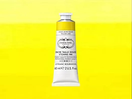 Lefranc & Bourgeois Gravierfarbe Solid Gelblack 60ml