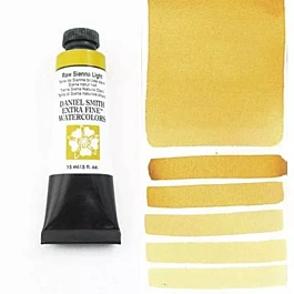 Daniel Smith Extra-Fine Raw Sienna Light Watercolour, S.1 tube, 15ml