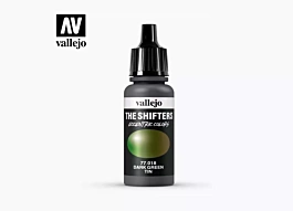 Modelverven 018 Donkergroen Blik Excentrieke Kleuren The Shifters Vallejo 17ml