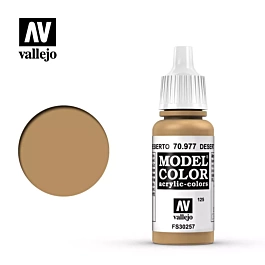 Modeling Paint 977 desert yellow Model Color Vallejo 17ml