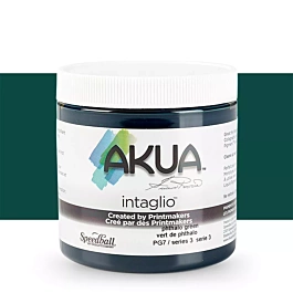 Phthalo Green Akua Intaglio Speedball Inchiostro per incisione 236ml