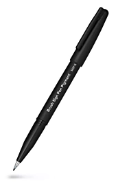 Marker Brush Sign Pen Negro Pentel
