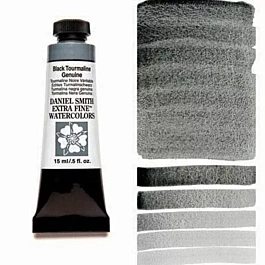 Daniel Smith Genuine Black Tourmaline Extra-Fine Watercolour, S.3 tube, 15ml