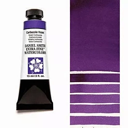 Daniel Smith Extra-Fine Watercolour, Carbazole Violet, S.2 tube, 15ml
