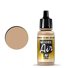 Tinta de modelação Vallejo Model Air 400 Desert Pink 17ml